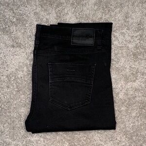RSQ Men's Dark Black Slim Jeans